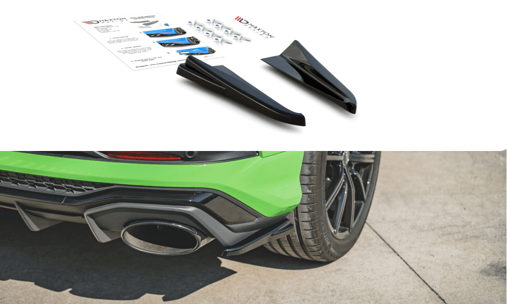 Maxton Design Side Rear Diffuser Extension til Audi RSQ3 F3