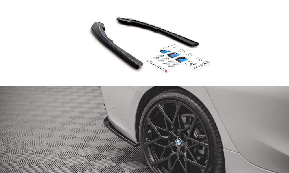 Seitliche Heck Diffusor Erweiterung für BMW 3er G20 / G21 von Maxton Design
