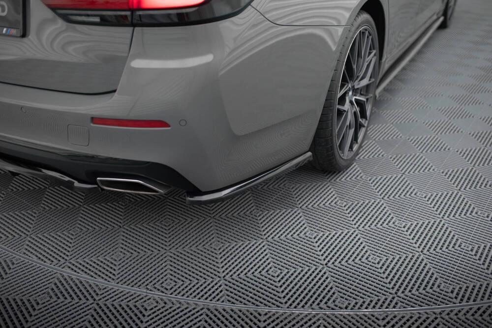 Seitliche Heck Diffusor Erweiterung für BMW 5 G30 / G31 Facelift von Maxton Design