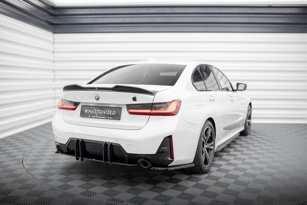 Seitliche Heck Diffusor Erweiterung für BMW 3er M-Paket G20 / G21 Facelift von Maxton Design