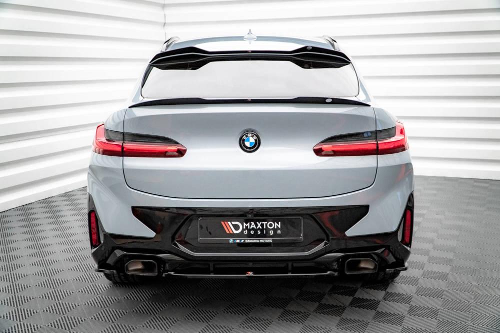 Seitliche Heck Diffusor Erweiterung für BMW X4 G02 M-Paket Facelift von Maxton Design