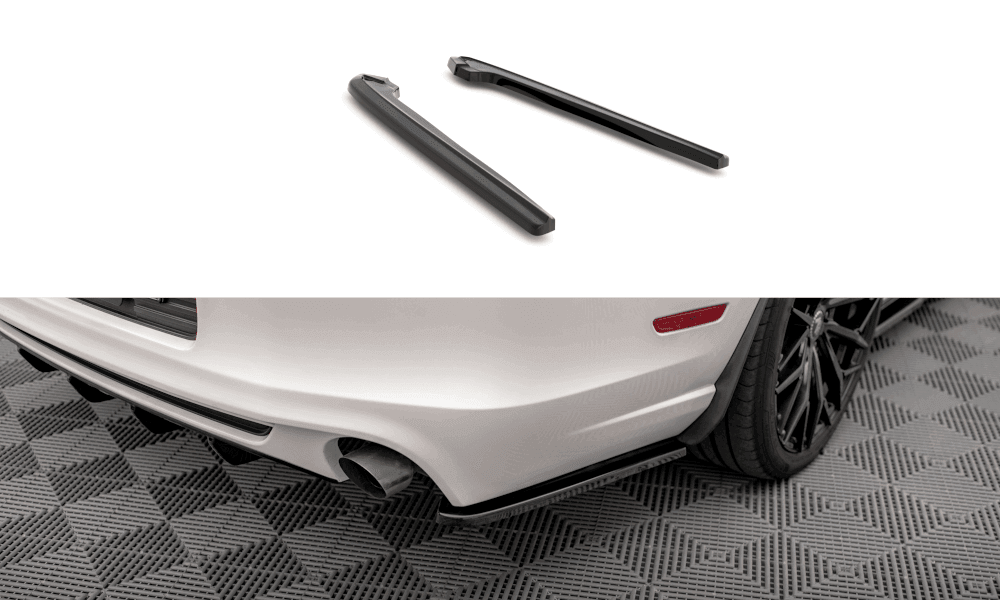 Seitliche Heck Diffusor Erweiterung für Ford Mustang MK5 Facelift von Maxton Design