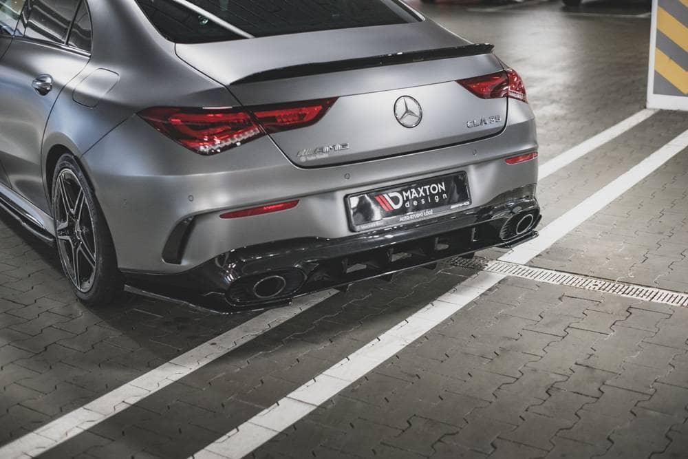 Seitliche Heck Diffusor Erweiterung für Mercedes CLA 35 AMG C118 von Maxton Design
