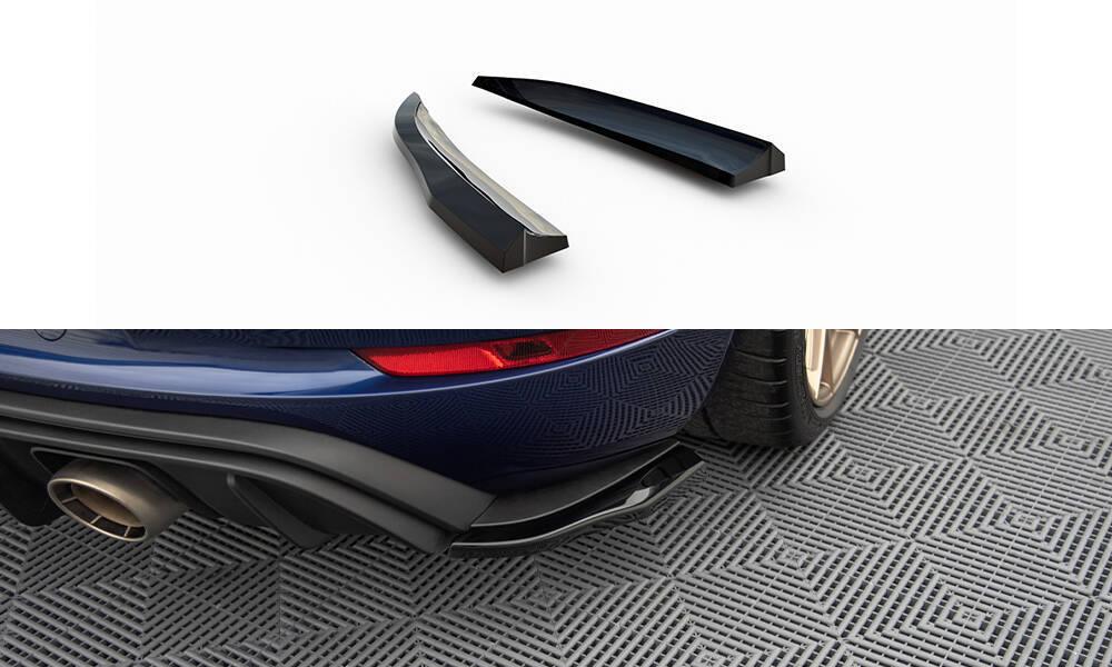 Seitliche Heck Diffusor Erweiterung für Porsche 718 Cayman GT4 RS 982 von Maxton Design