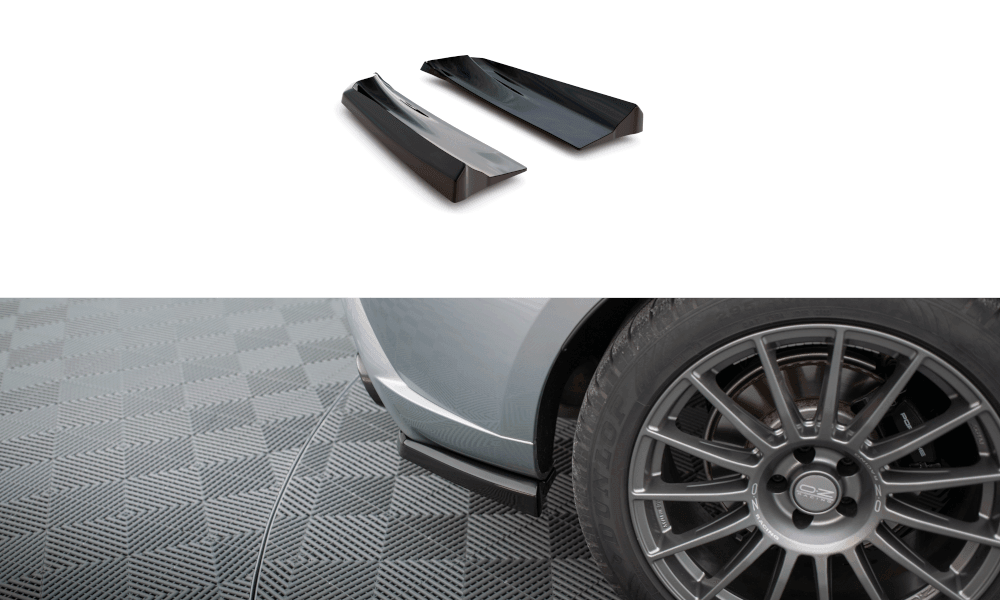 Seitliche Heck Diffusor Erweiterung für Porsche Macan 95B Facelift 2 von Maxton Design