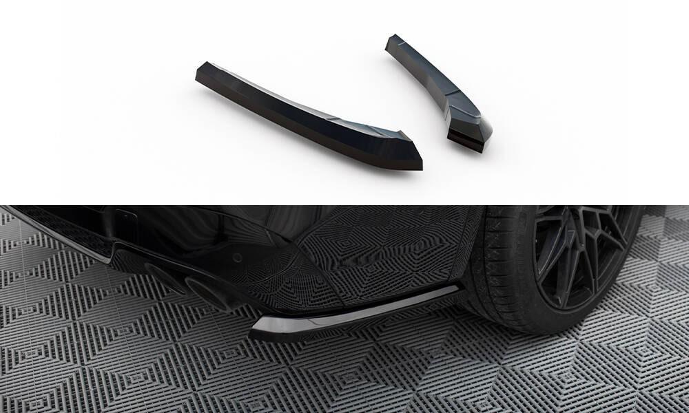 Seitliche Heck Diffusor Erweiterung V.1 für BMW X3 M F97 Facelift von Maxton Design