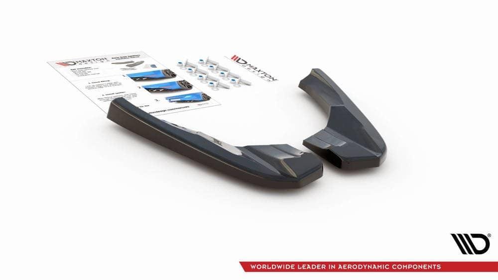 Maxton Design Side Rear Diffuser Extension V.2 til Audi RS3 8V FL Sportback