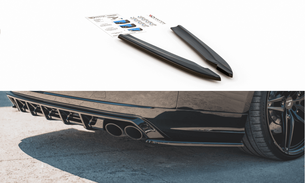 Seitliche Heck Diffusor Erweiterung V.2 für Audi S8 4H Facelift von Maxton Design
