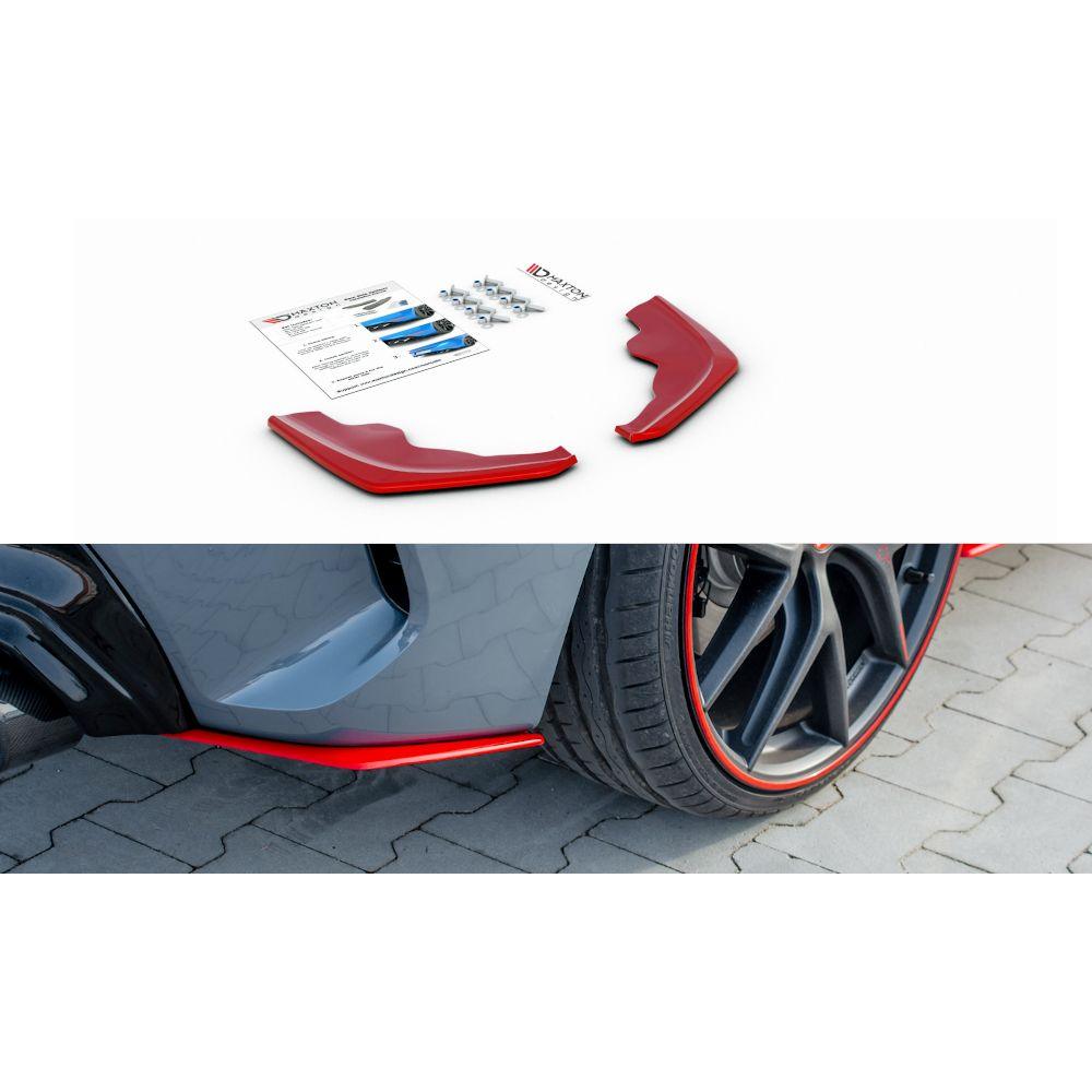 Lateral bageste diffusorforlængelse v.2 til BMW 1 -serie F40 M -pakke af Maxton Design