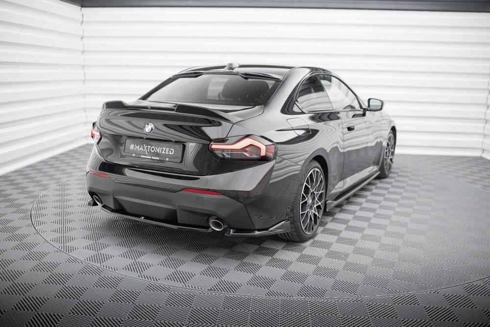 Seitliche Heck Diffusor Erweiterung V.2 für BMW 2 Coupe G42 von Maxton Design