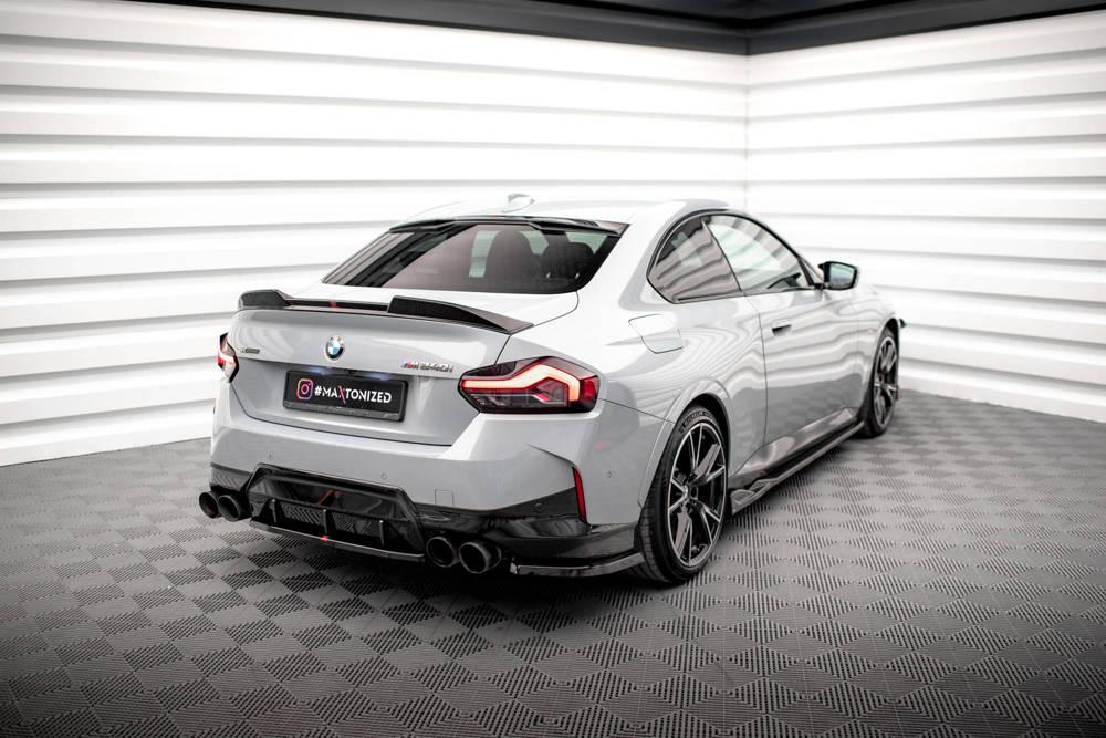 Seitliche Heck Diffusor Erweiterung V.2 für BMW 2 Coupe M240i G42 von Maxton Design