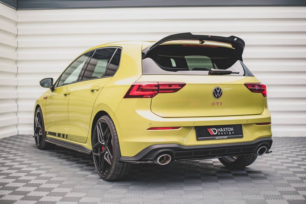 Seitliche Heck Diffusor Erweiterung V.2 für VW Golf 8 GTI Clubsport von Maxton Design