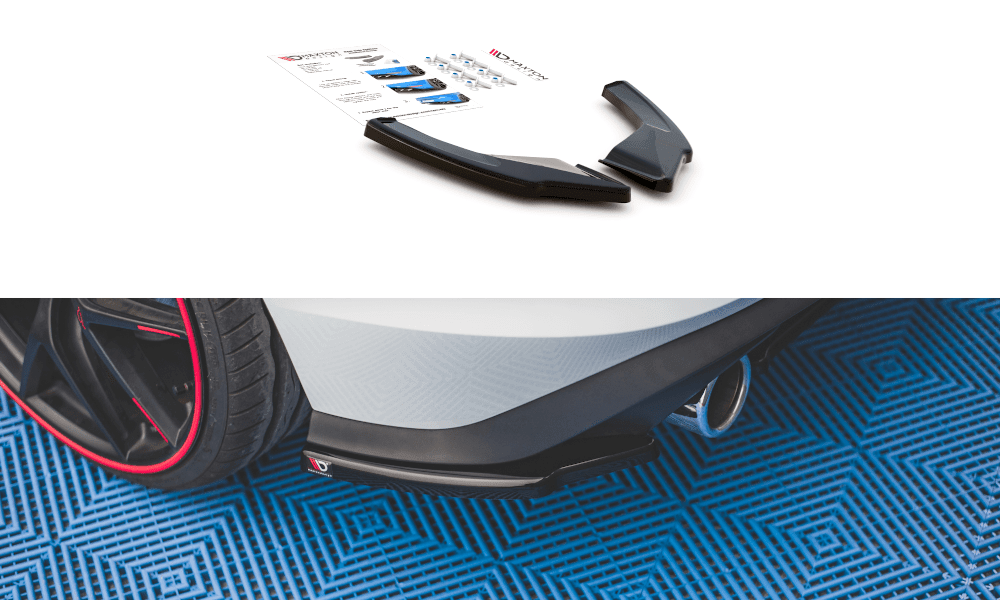 Prodloužení bočního zadního difuzoru Maxton Design pro VW Golf 8 GTI