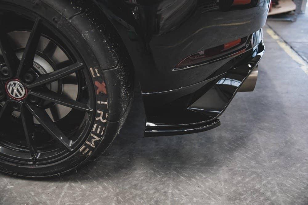Seitliche Heck Diffusor Erweiterung für VW Golf 7 GTI TCR von Maxton Design