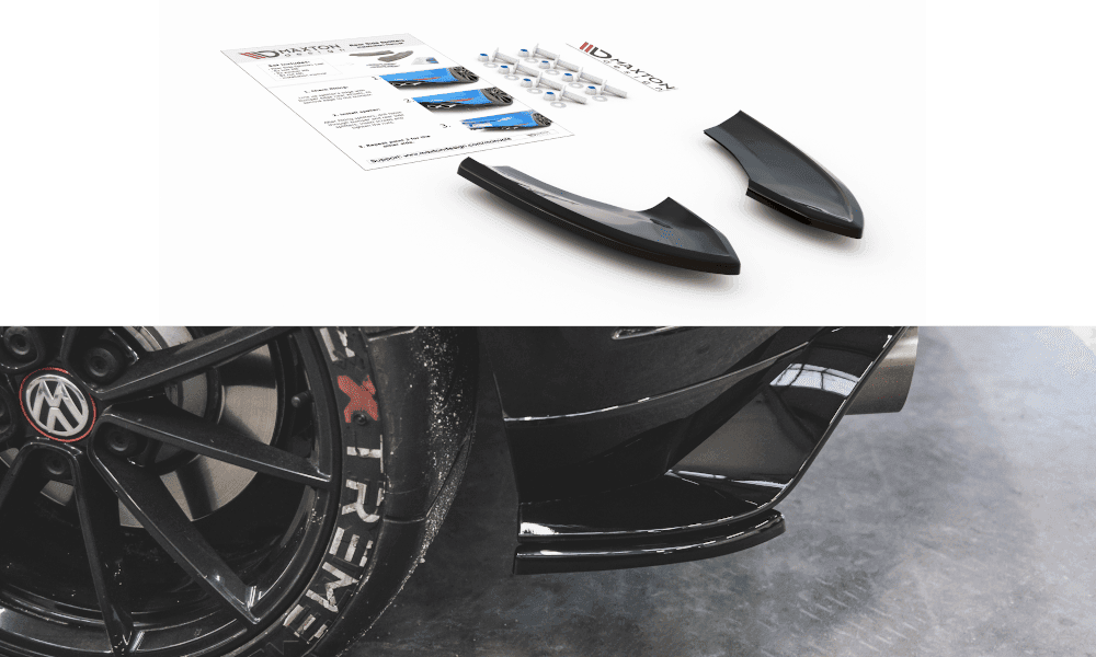 Seitliche Heck Diffusor Erweiterung für VW Golf 7 GTI TCR von Maxton Design