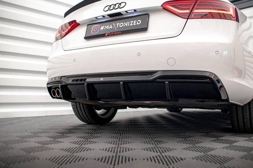 Heckdiffusor für Audi A5 8T Coupe Facelift von Maxton Design