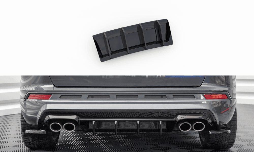 Heck Diffusor Ansatz für Cupra Ateca KH7 von Maxton Design