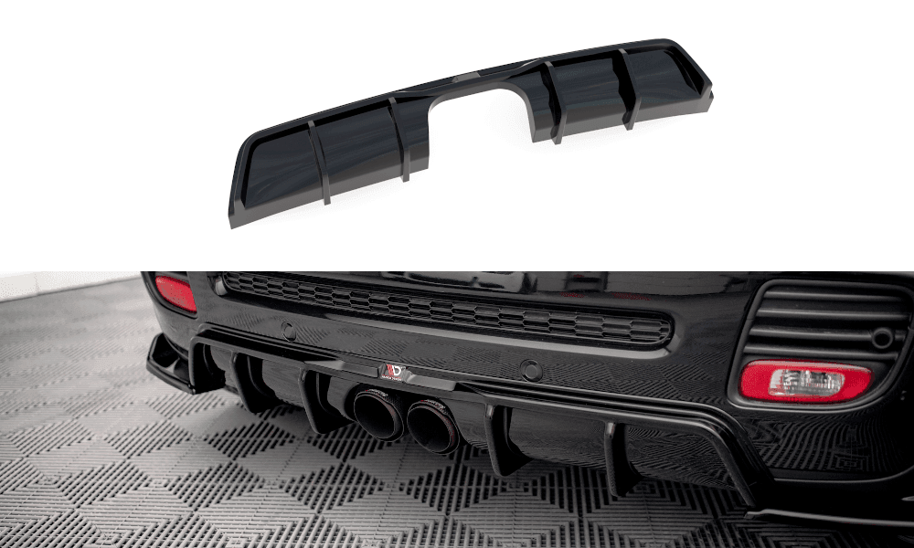 Maxton Design Front Diffuser Splitter – Gloss Black ABS For Mini Cooper R56 JCW