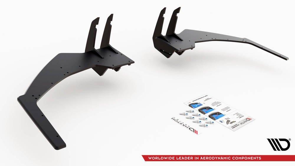 Zentraler Hinterer Splitter Racing V.2 für Honda Civic X Type R von Maxton Design