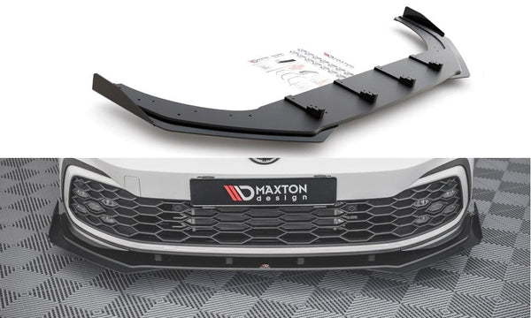 Front Lippe / Front Splitter / Frontansatz V.4 für VW Golf 8 R-Line Facelift von Maxton Design main image 0