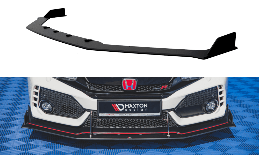 Front Lippe / Front Splitter / Frontansatz V.2 für BMW 4 Grand Coupe F36 von Maxton Design