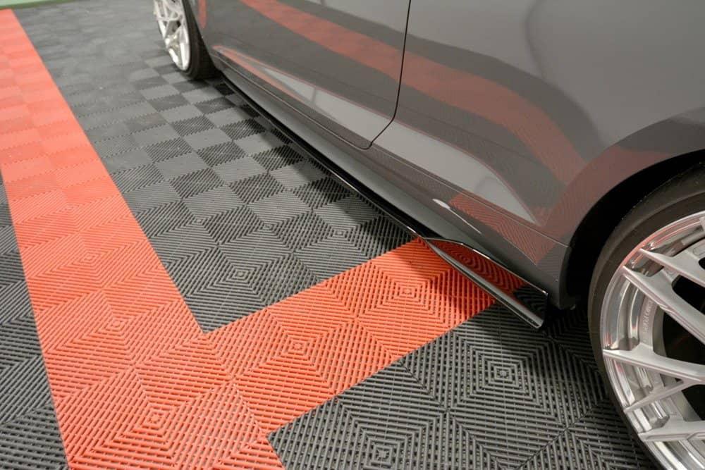 Maxton Design Seitenschweller Erweiterung Audi A5 S-Line F5 Coupe