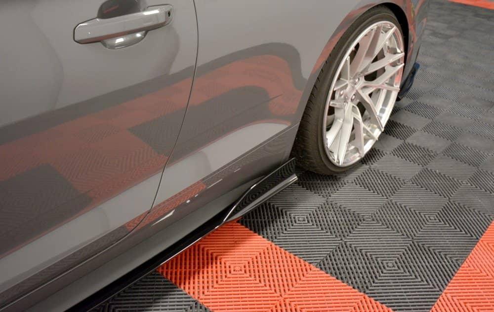 Maxton Design Seitenschweller Erweiterung Audi A5 S-Line F5 Coupe