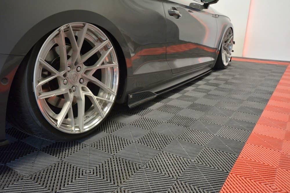 Maxton Design Seitenschweller Erweiterung Audi A5 S-Line F5 Coupe