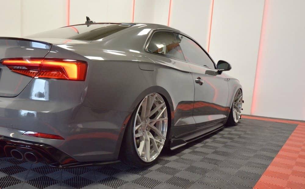 Maxton Design Seitenschweller Erweiterung Audi A5 S-Line F5 Coupe