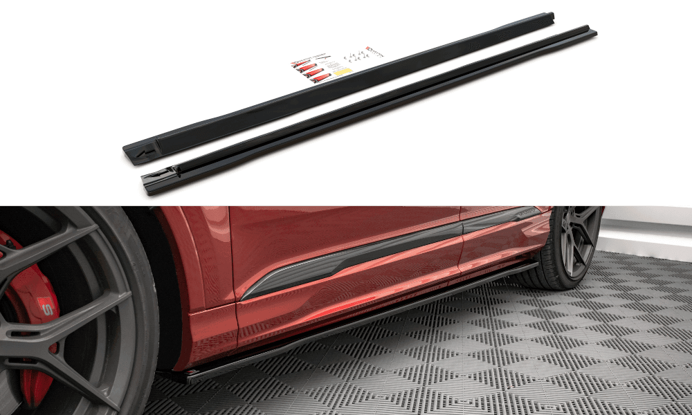 Seitenschweller Erweiterung für Audi SQ7 /Q7 S-Line Mk2 (4M) Facelift von Maxton Design