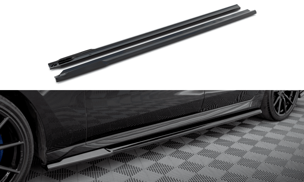 Seitenschweller Erweiterung für BMW 7 G70 M-Paket / M760e von Maxton Design