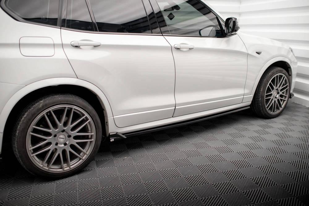 Seitenschweller Erweiterung für BMW X3 F25 M-Paket von Maxton Design