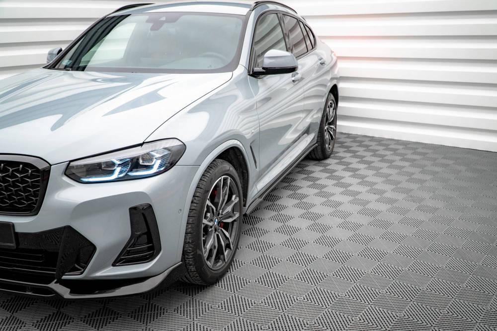 Seitenschweller Erweiterung für BMW X4 G02 M-Paket Facelift von Maxton Design