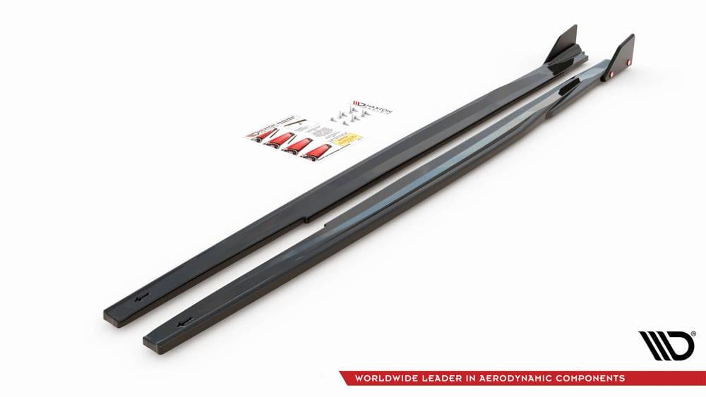 Seitenschweller Erweiterung mit Flaps für Toyota Corolla GR Sport von Maxton Design
