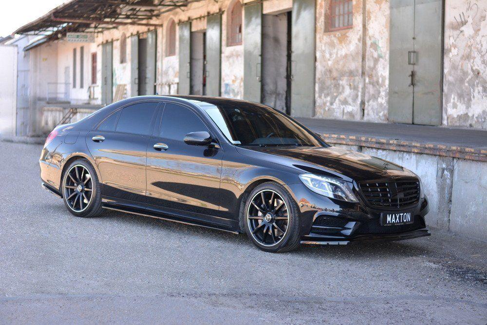 Seitenschweller Erweiterung für Mercedes S-Klasse AMG-Line W222 von Maxton Design
