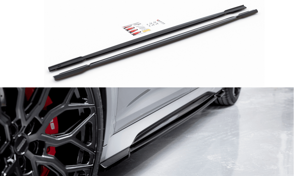 Maxton Design Seitenschweller Erweiterung V.1 für Audi RS6 C8