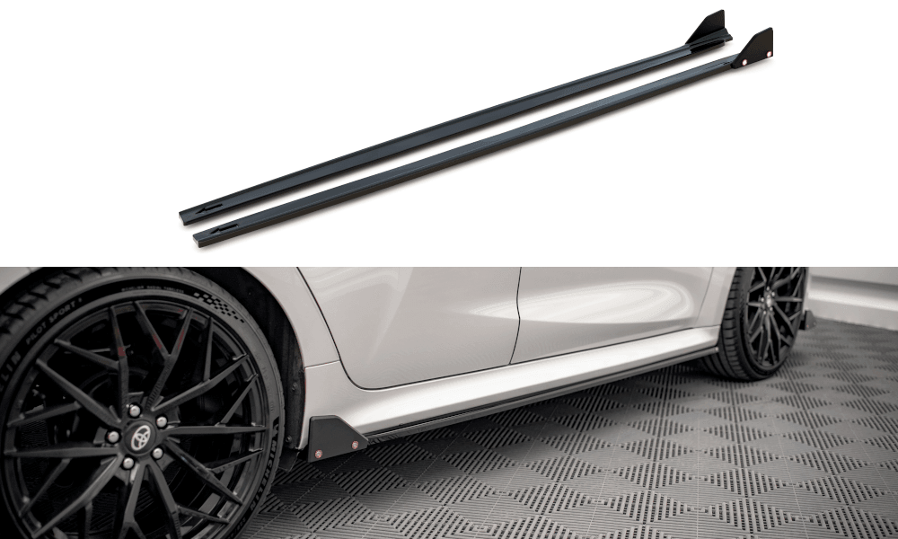 Seitenschweller Erweiterung V.1 für Toyota Yaris XP21 von Maxton Design