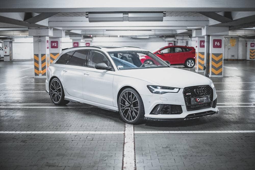 Maxton Design Seitenschweller Erweiterung V.2 für Audi RS6 C7