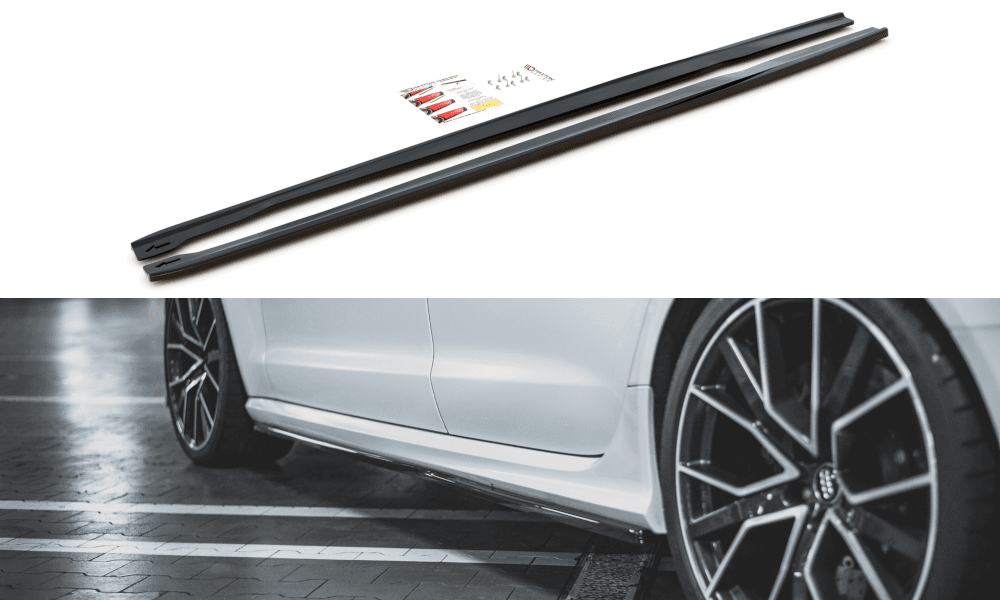 Poszerzenie progów bocznych Maxton Design V.2 do Audi RS6 C7
