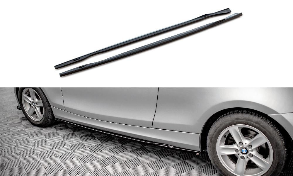 Seitenschweller Erweiterung für BMW 1er E81 Facelift von Maxton Design