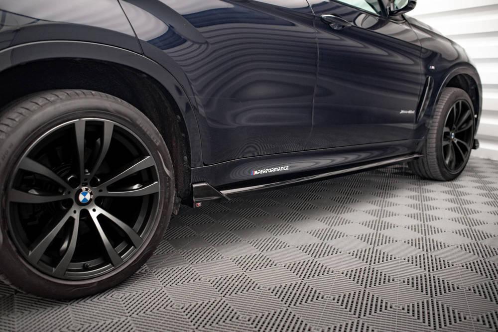 Seitenschweller Erweiterung V.2 für BMW X6 M-Paket F16 von Maxton Design
