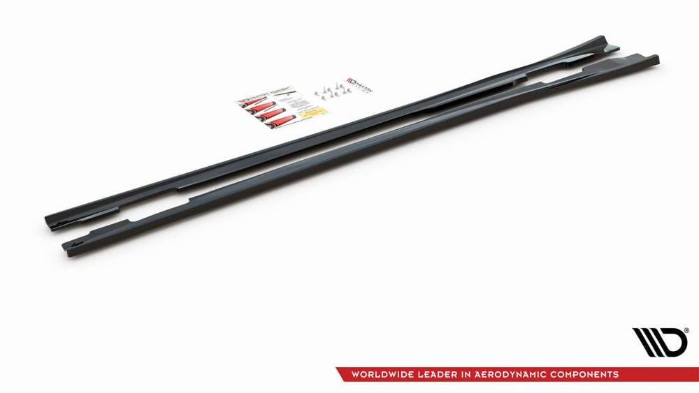 Seitenschweller Erweiterung V.2 für Mercedes A-Klasse W176 von Maxton Design