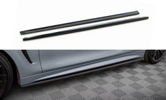 Maxton Design Seitenschweller Erweiterung V.3 für BMW 4 F32 M-Paket