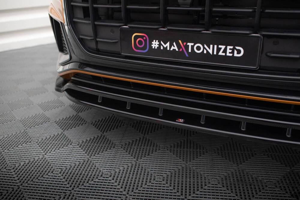 Front Lippe / Front Splitter / Frontansatz für Audi SQ8 Q8 4M von Maxton Design