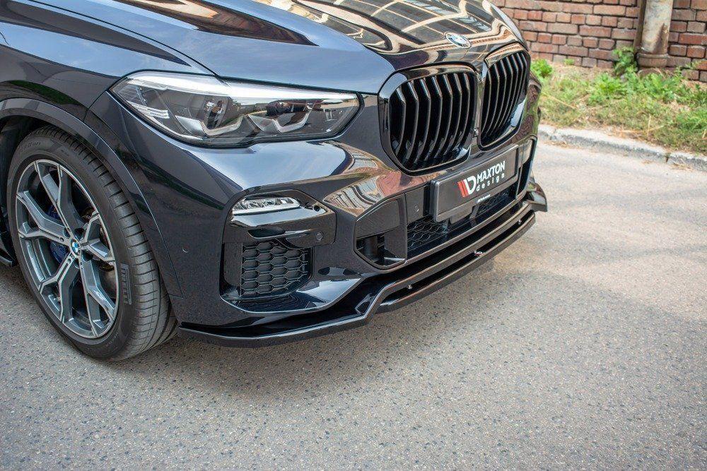 Front Diffusor / Front Splitter / Cup Schwert / Frontansatz für BMW X5 G05 mit M Paket von Maxton Design