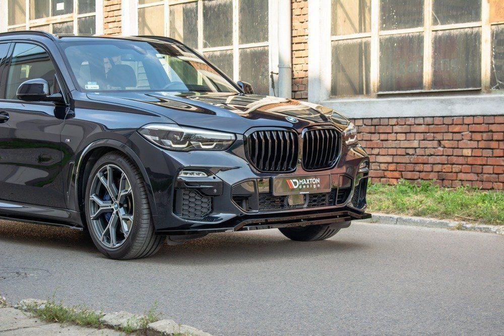Front Diffusor / Front Splitter / Cup Schwert / Frontansatz für BMW X5 G05 mit M Paket von Maxton Design
