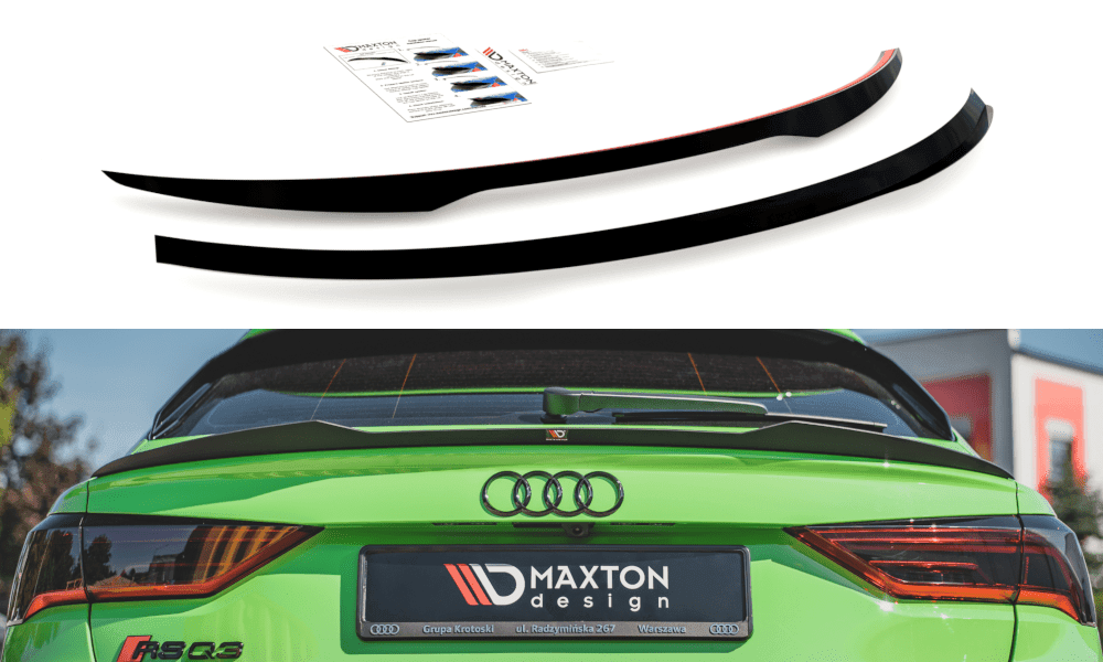 Maxton Design Spoiler Cap til Audi RSQ3 Sportback F3