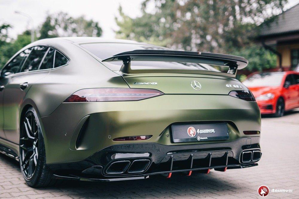 Maxton Design Spoiler Cap für Mercedes-AMG GT 4 Türer 63S