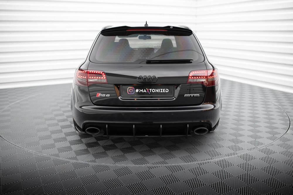 Seitliche Heck Diffusor Erweiterung für Porsche Macan 95B Facelift 2 von Maxton Design