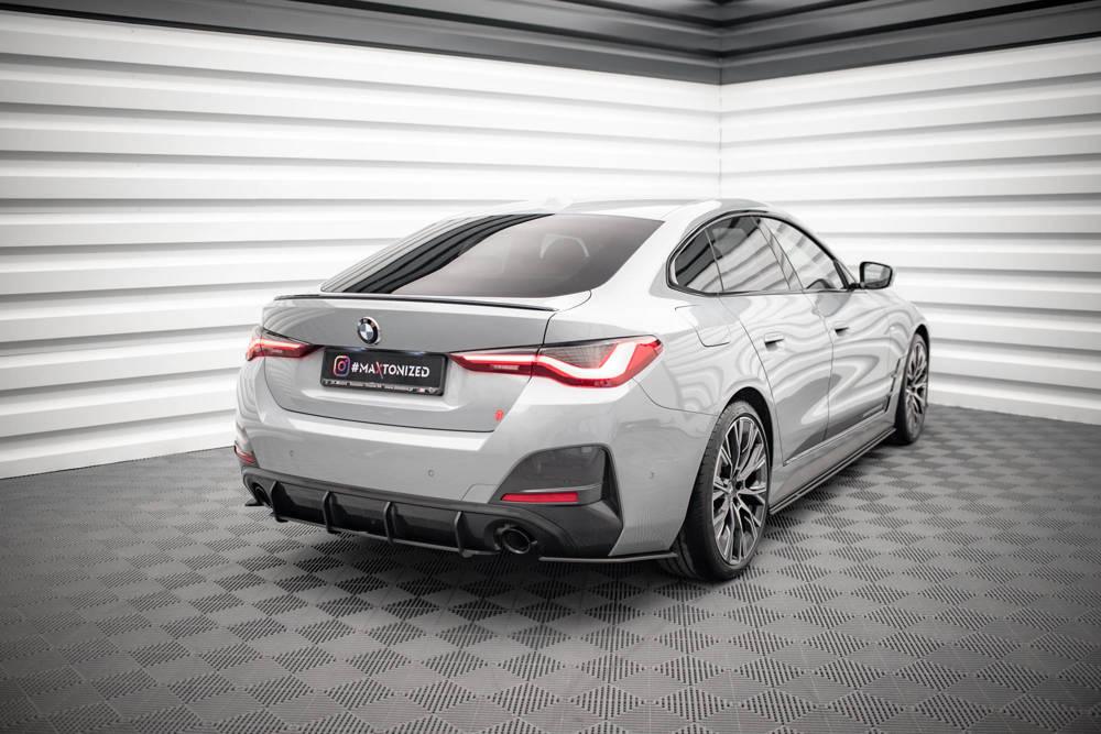 Seitliche Heck Diffusor Erweiterung Street Pro für BMW 4er Gran Coupe M-Paket G26 von Maxton Design